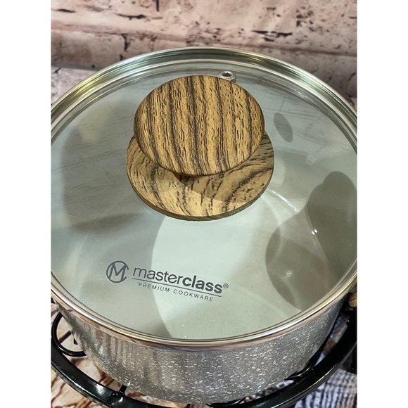 Master Class 4 Pc. Cookware Set Gray with white speckled - Picture 3 of 9